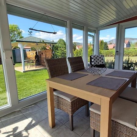 Ferienhaus Zur Lehns Mit Garten Am Harz Ilsenburg Luaran gambar