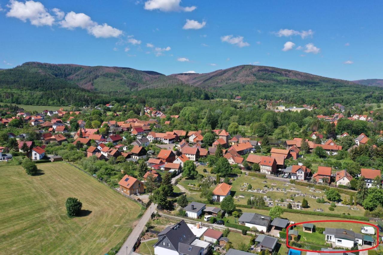 Ferienhaus Zur Lehns Mit Garten Am Harz Ilsenburg Luaran gambar